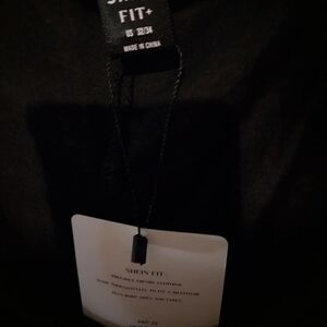 Shein Black Fit+ Top